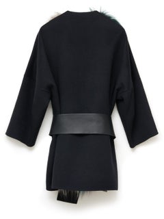 Fendi Fur Collar Coat