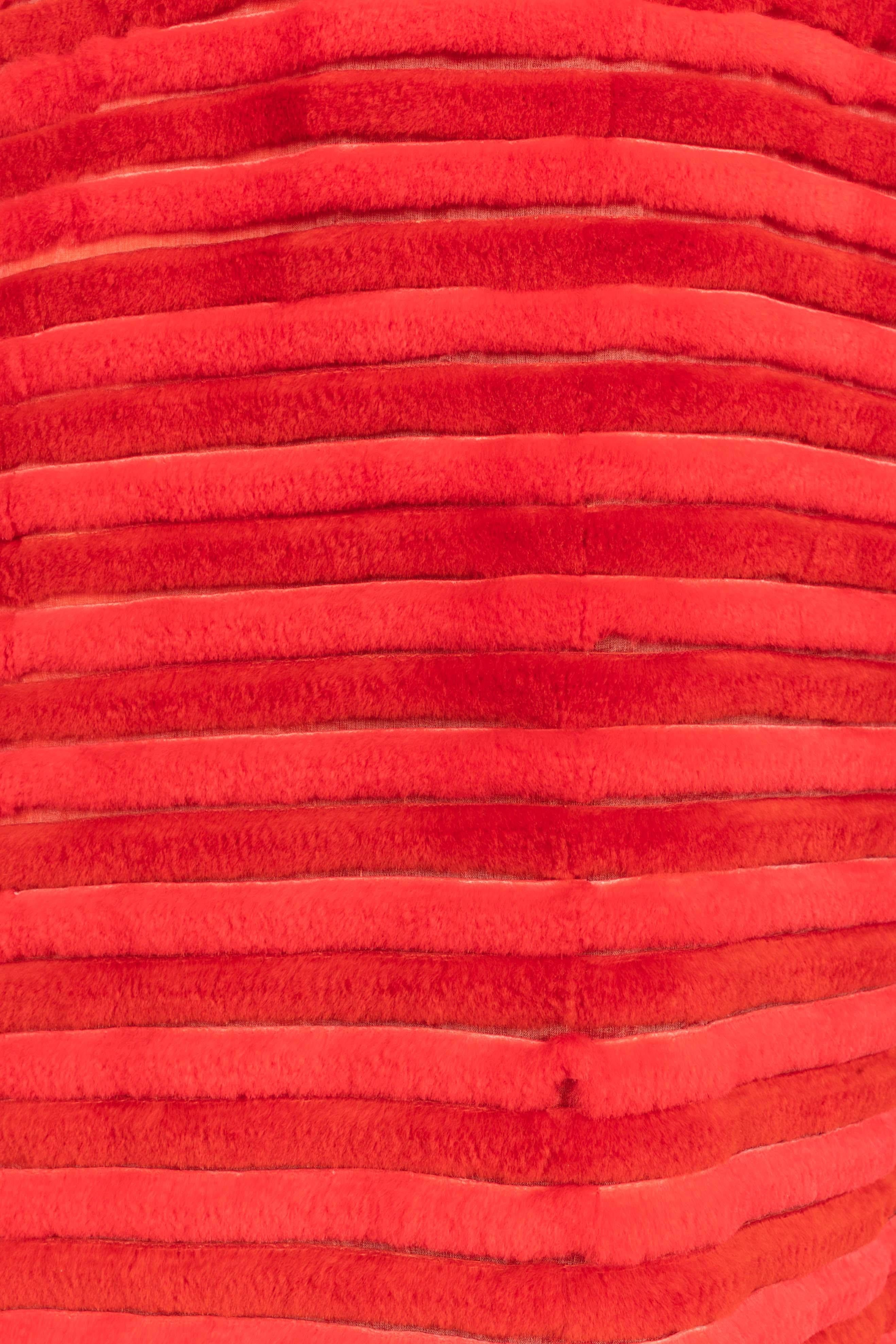 Fendi fur dress Spring 2014 3