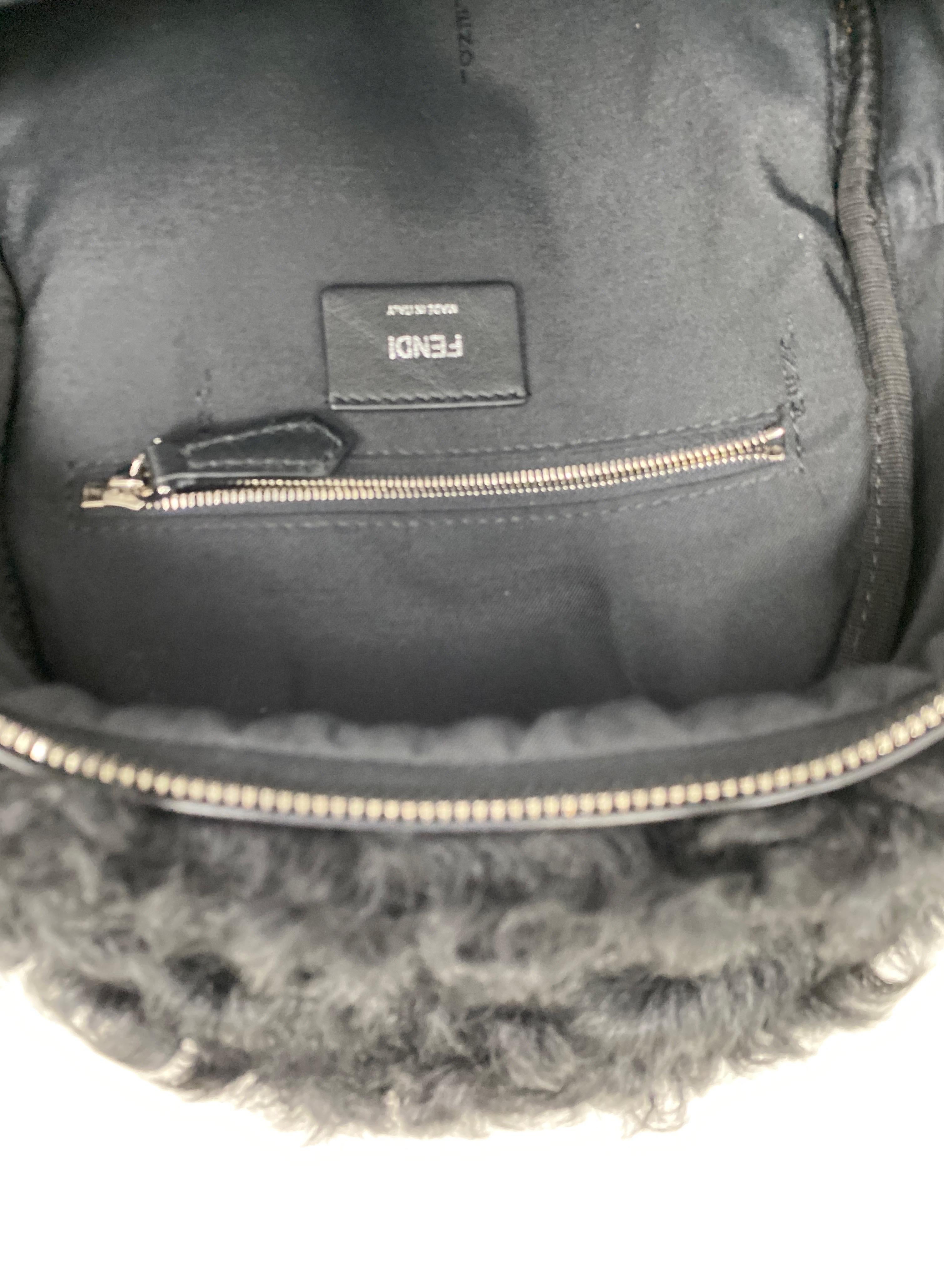 Fendi Furry Backpack 2