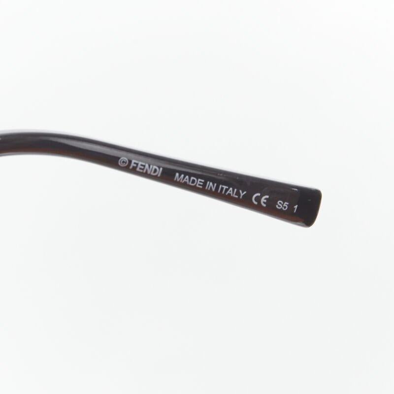 FENDI GENTLE MONSTER  FF0369/S No.1 blue tinted cat eye sunglasses 7