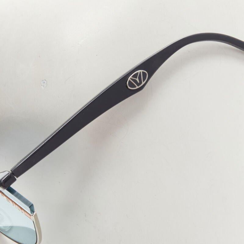 FENDI GENTLE MONSTER  FF0369/S No.1 blue tinted cat eye sunglasses 3