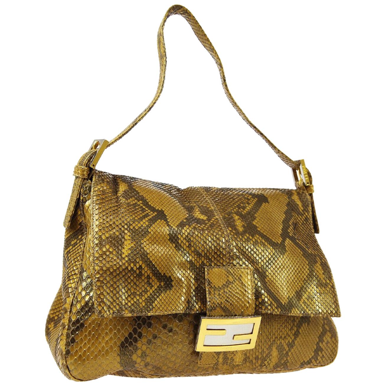 Fendi snakeskin bag outlet