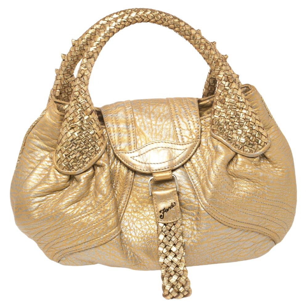 Chanel Pale Gold Perforated Leather Rodeo Drive XL Tote Bag - Yoogi's Closet