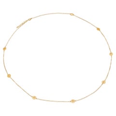 Fendi Gold Tone Necklace