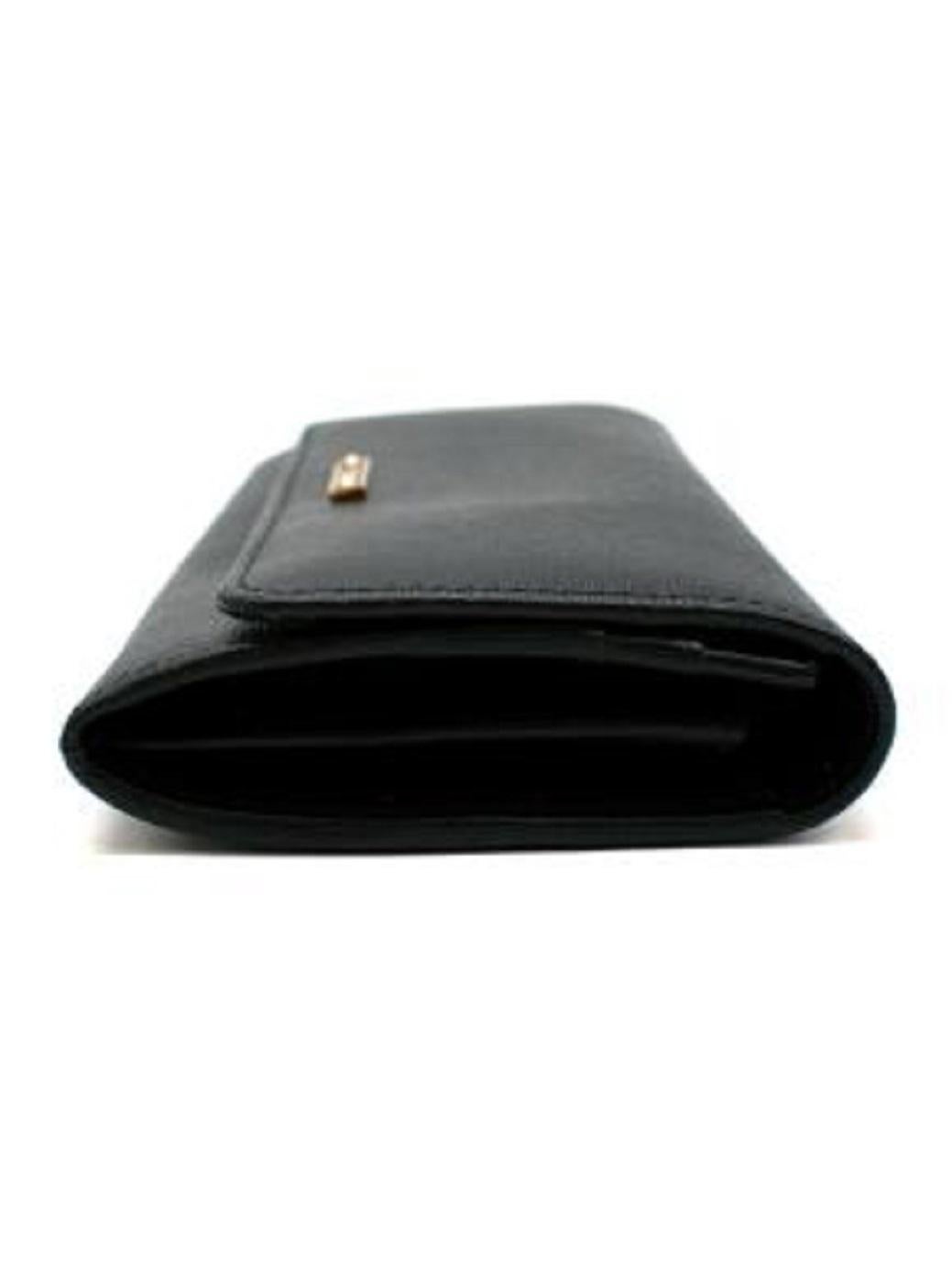 Women's Fendi Grained Leather Wallet For Sale