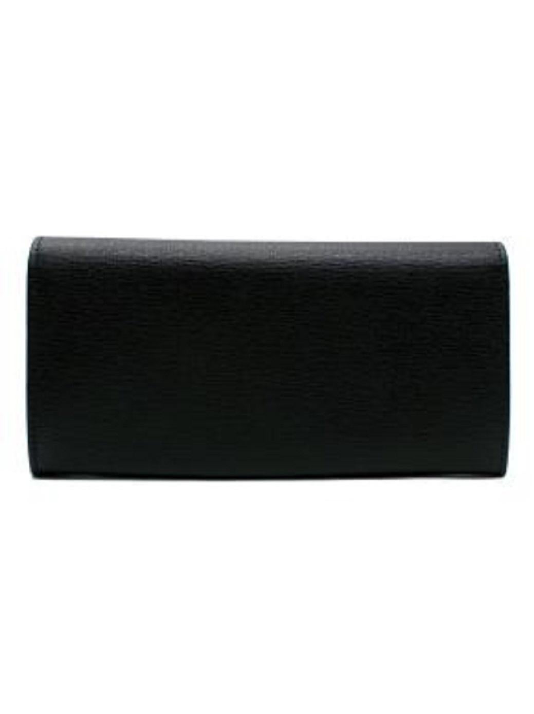 Fendi Grained Leather Wallet For Sale 1