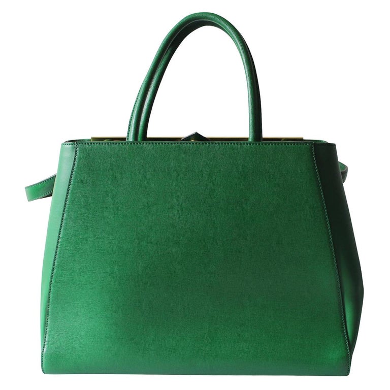 Fendi Green 2Jours Bag at 1stDibs