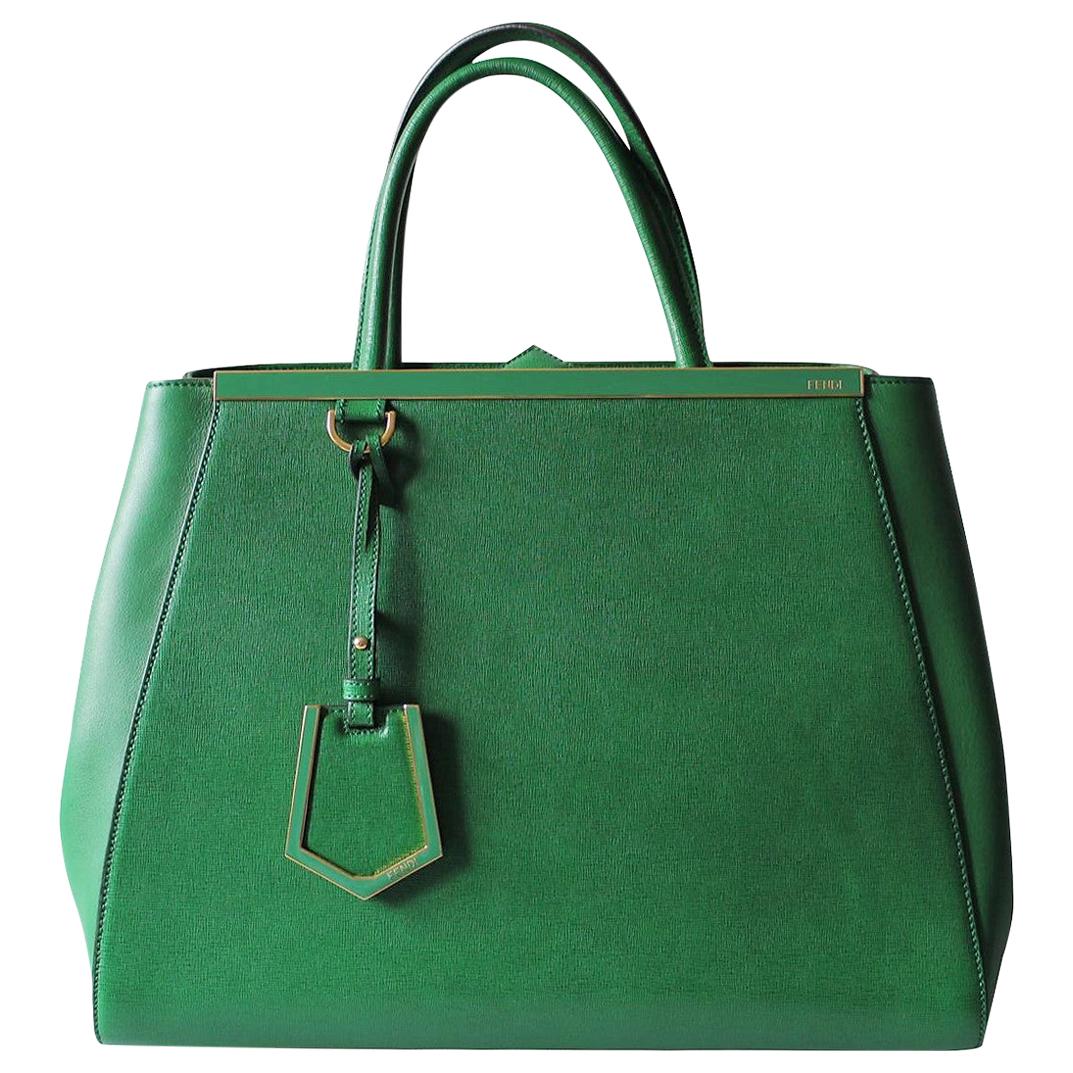 Fendi Green 2Jours Bag