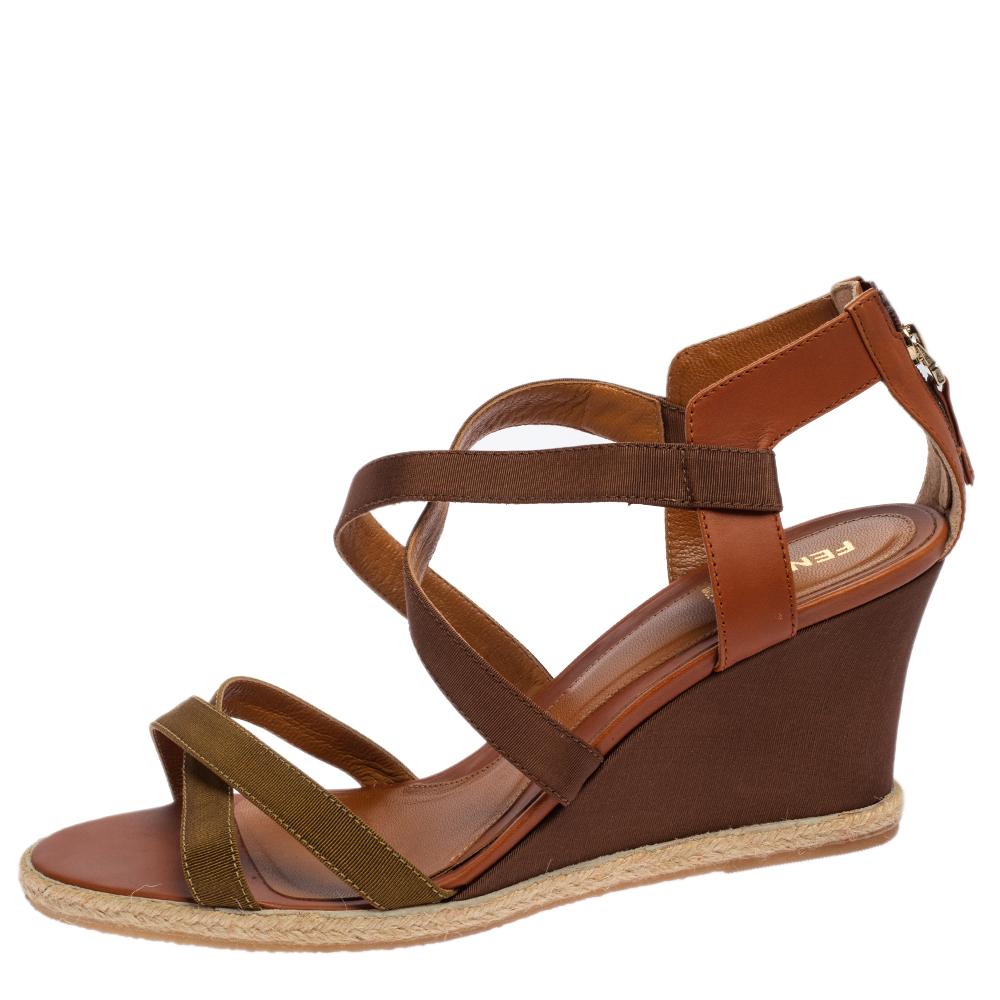 fendi cross sandals
