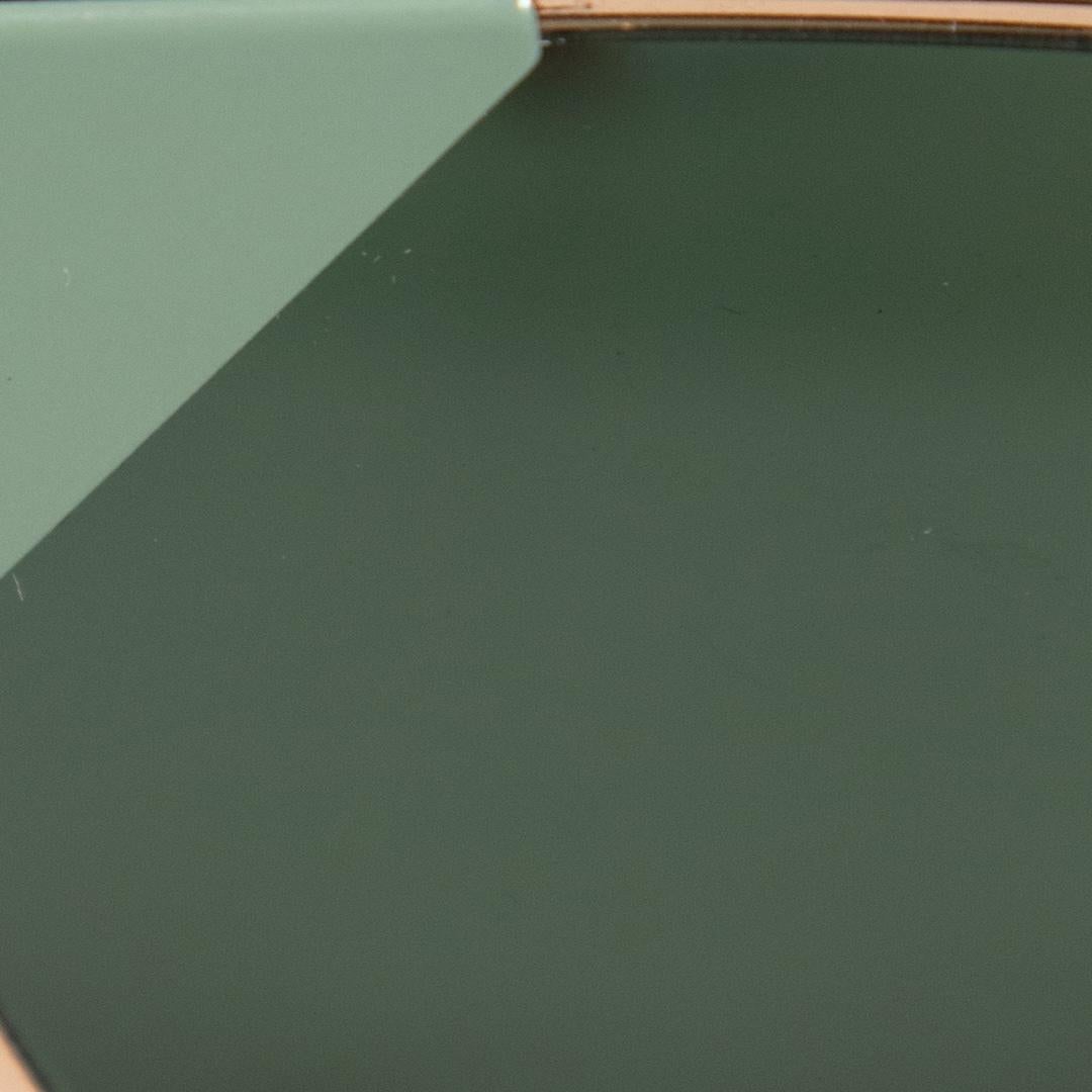 Fendi Green Cat Eye Tinted Sunglasses For Sale 1