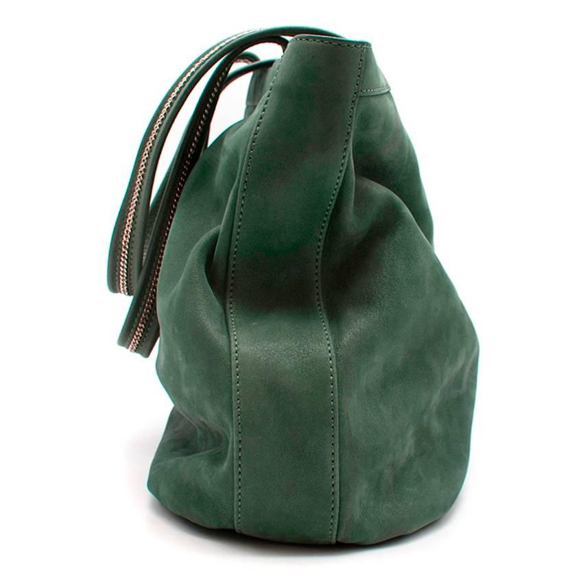fendi green tote bag