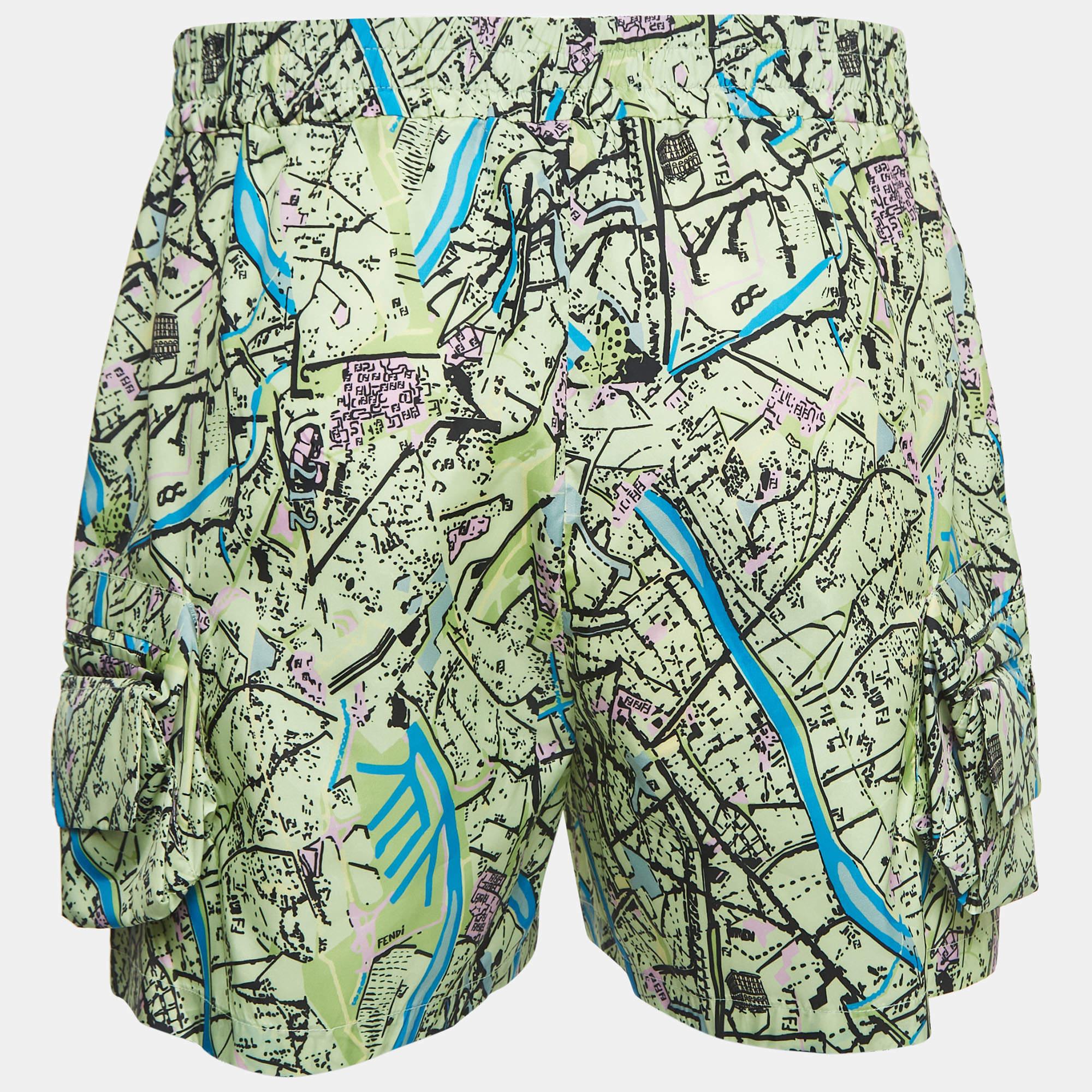 Beachy vacations call for a stylish pair of shorts like this. Stitched using high-quality fabric, this pair of shorts is styled with classic details and has a superb length. Wear it with T-shirts.

Includes: Brand Tag