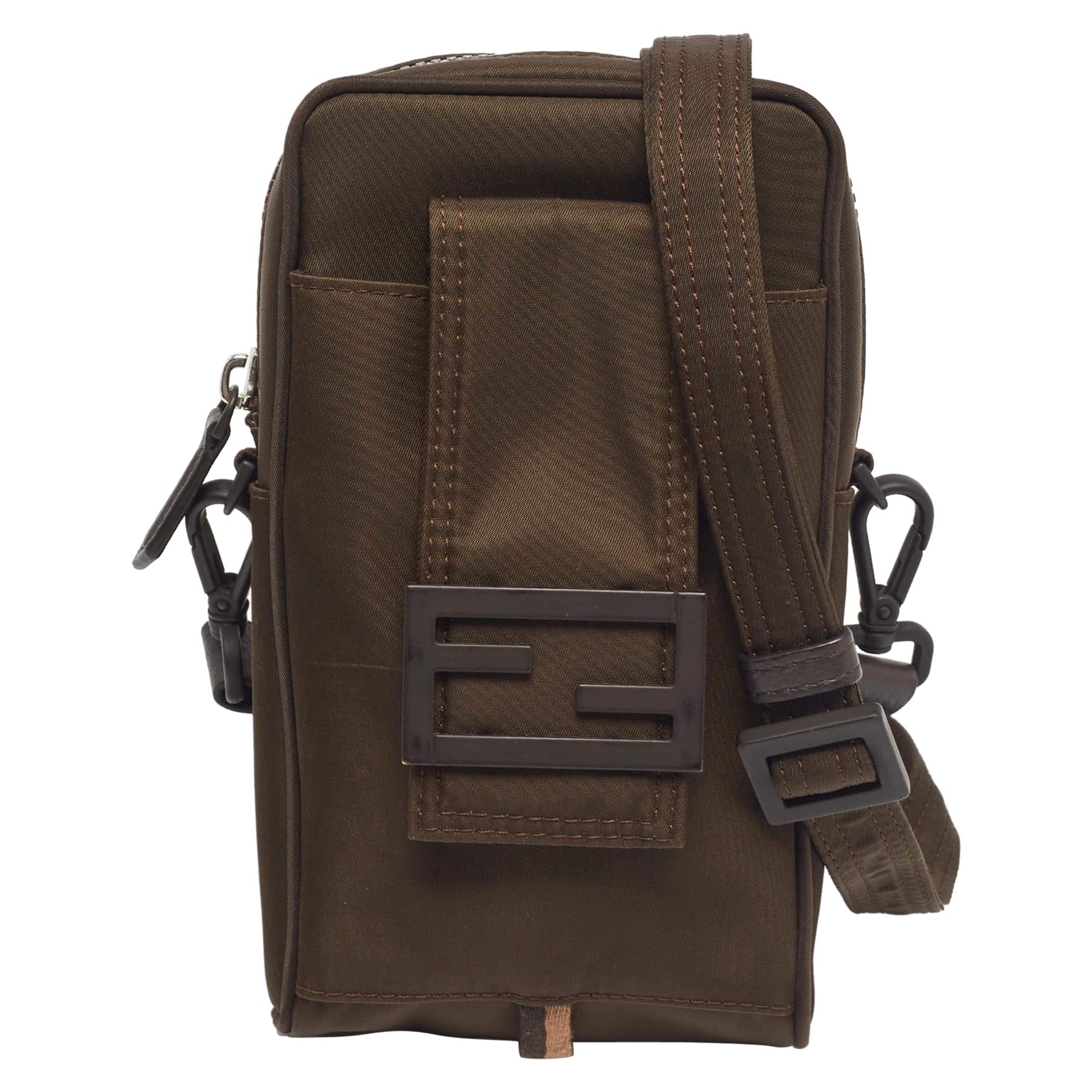 Borsa a tracolla con telefono FF in nylon Greene & Greene