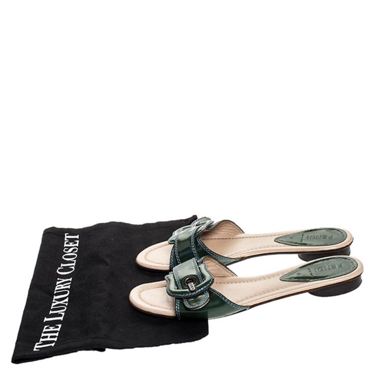 fendi buckle slides