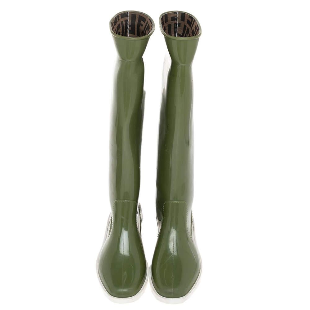 Fendi rain boots sale on sale