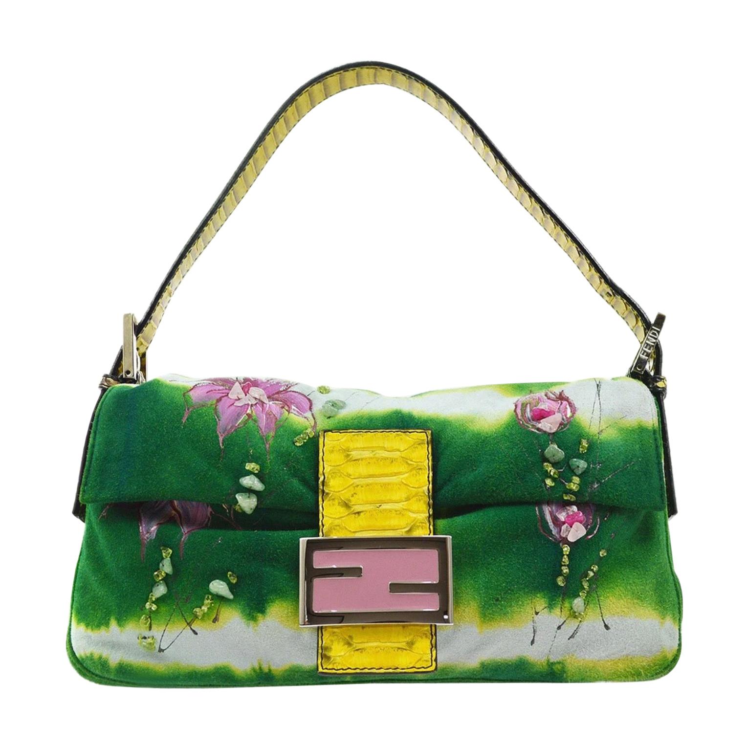 green fendi bag