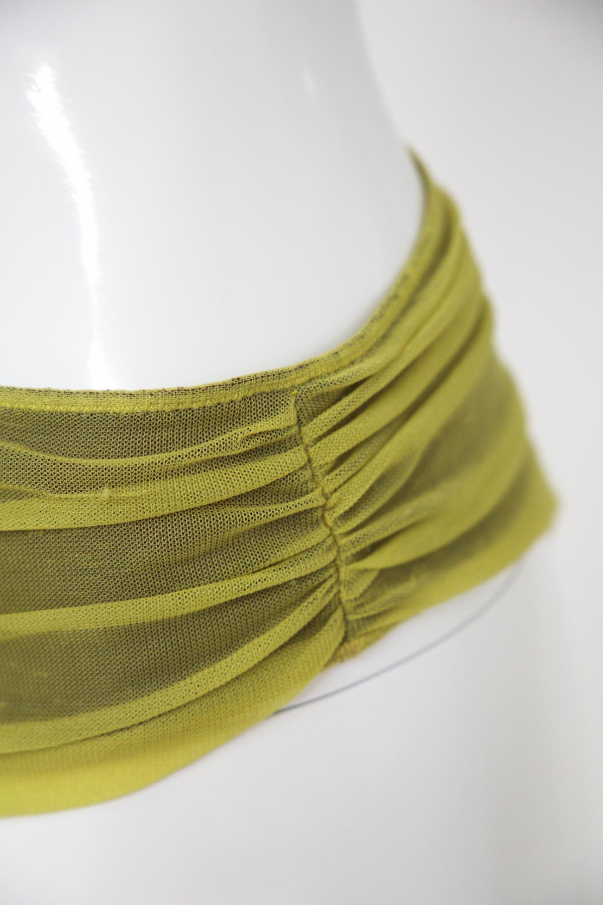 Fendi Green Trikini Swimsuit In Good Condition In Milano, IT