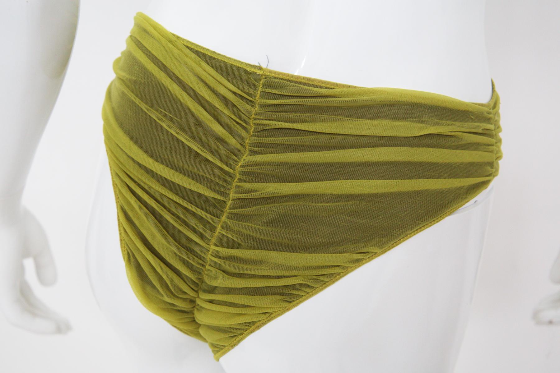Fendi Green Trikini Swimsuit 3