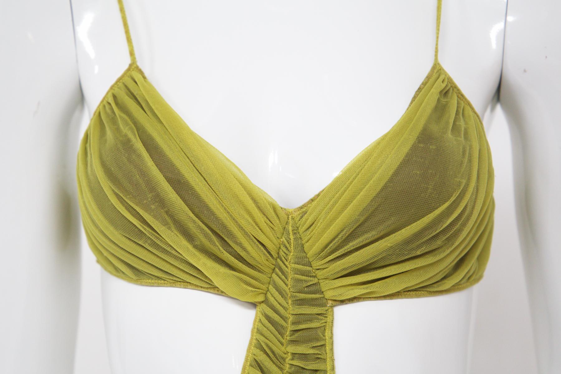 Fendi Green Trikini Swimsuit 4