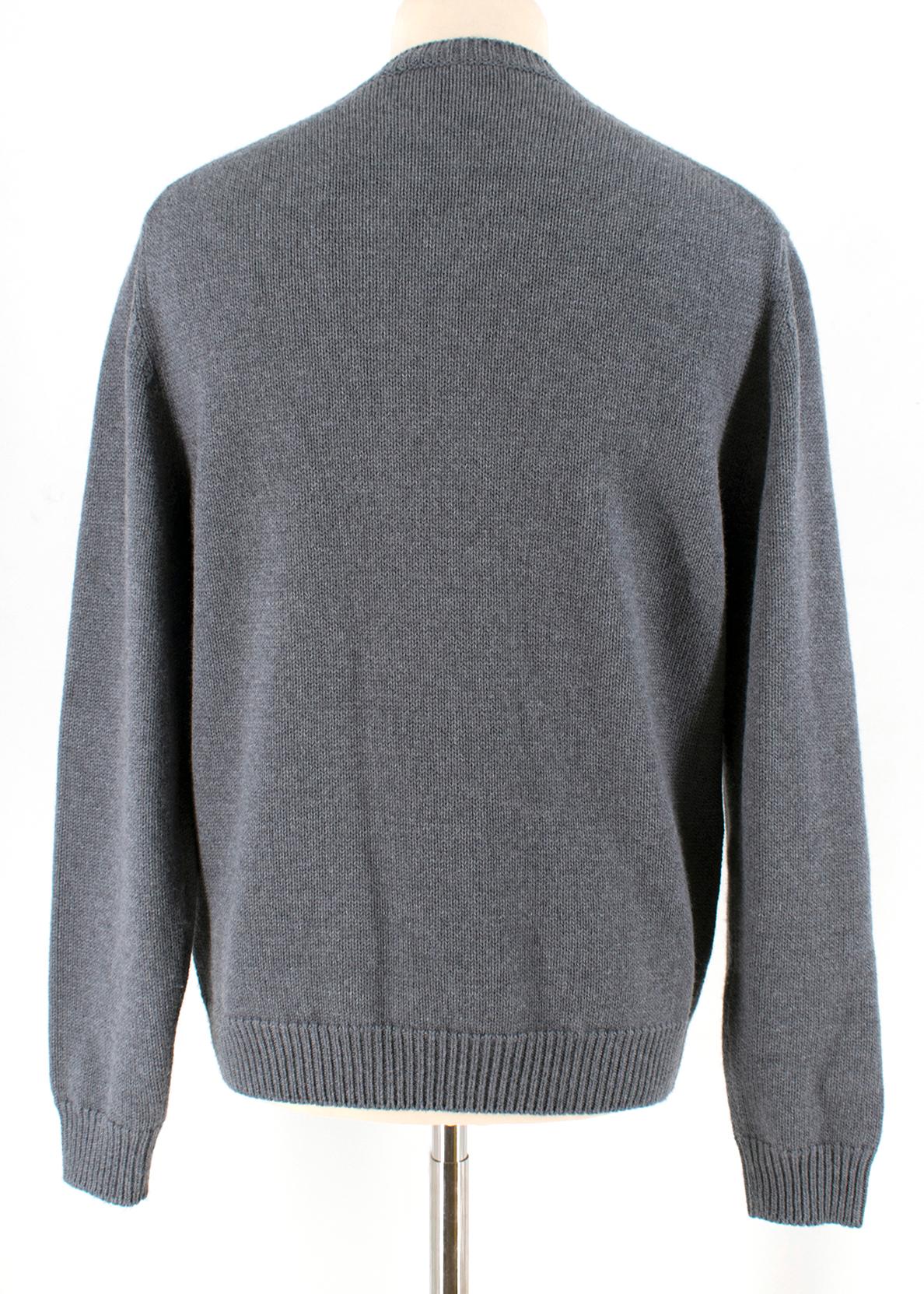 fendi grey sweater