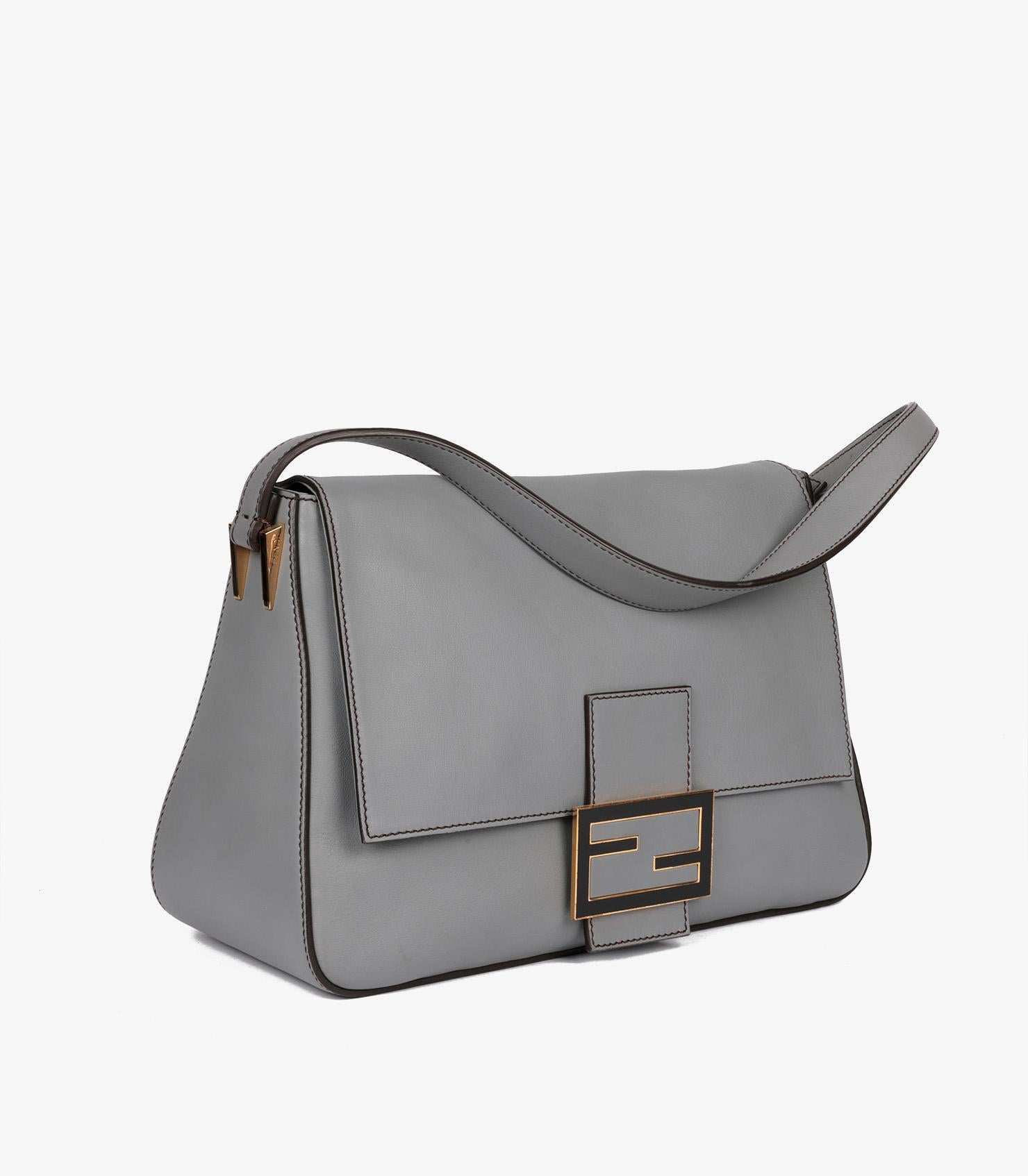 Fendi Grey Smooth Calfskin Leather Mama Baguette

Brand- Fendi
Model- Mama Baguette
Product Type- Shoulder
Serial Number- 8B*****************
Accompanied By- Fendi Dust Bag
Colour- Grey
Hardware- Gold
Material(s)- Calfskin Leather

Height-