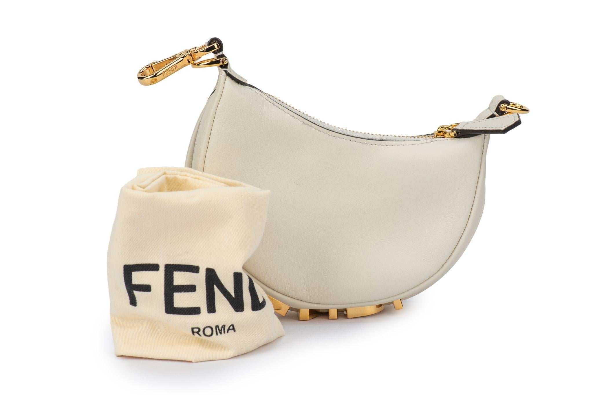 Women's FENDI Hobo Nano Bag Fendigraphy NEW For Sale