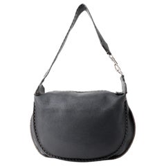 Fendi Hobo Oyster Selleria  In Pelle Nera