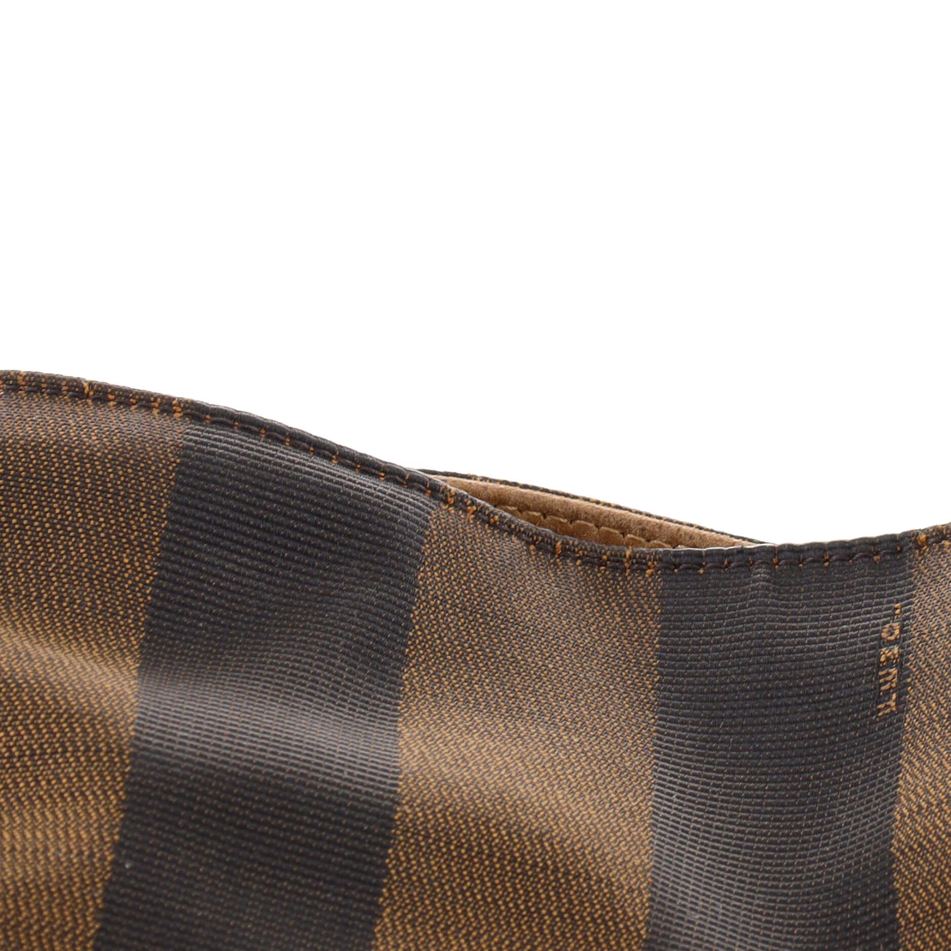da uomo o donna Fendi Hobo Pequin in tela grande in vendita