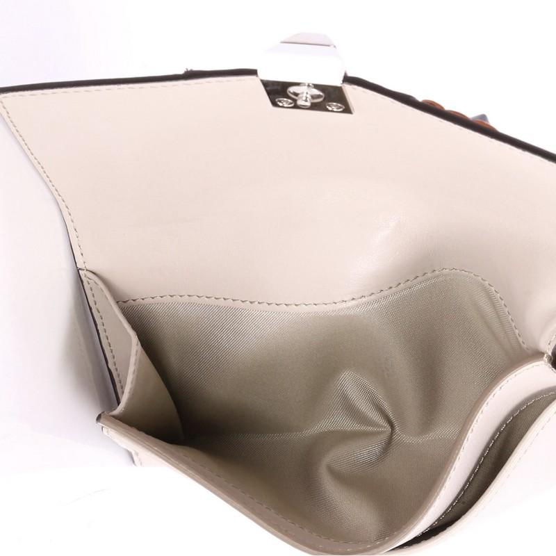 Fendi Hypnoteyes Trifold Wallet Embellished Leather 1
