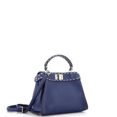 Fendi  Selleria Peekaboo Sac en cuir mini emblématique