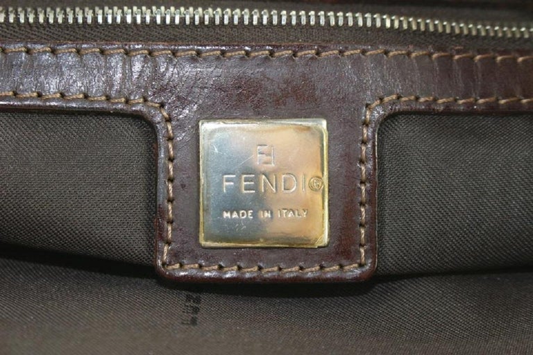 Fendi FF Zucca Vintage Baguette Flap Bag - BOPF