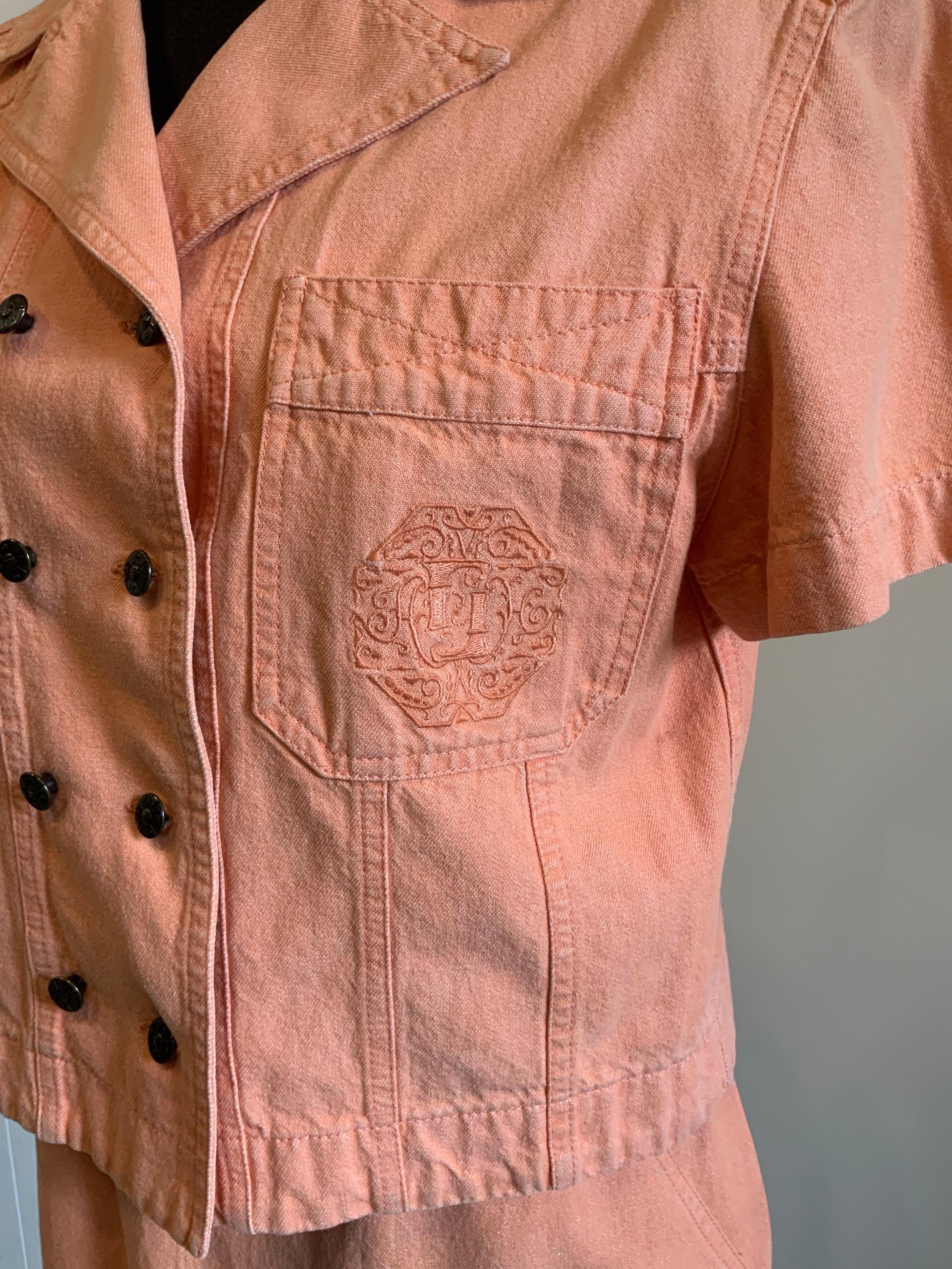 Ensemble veste et robe vintage de Fendi Unisexe en vente