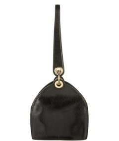 Fendi Janus black leather bag