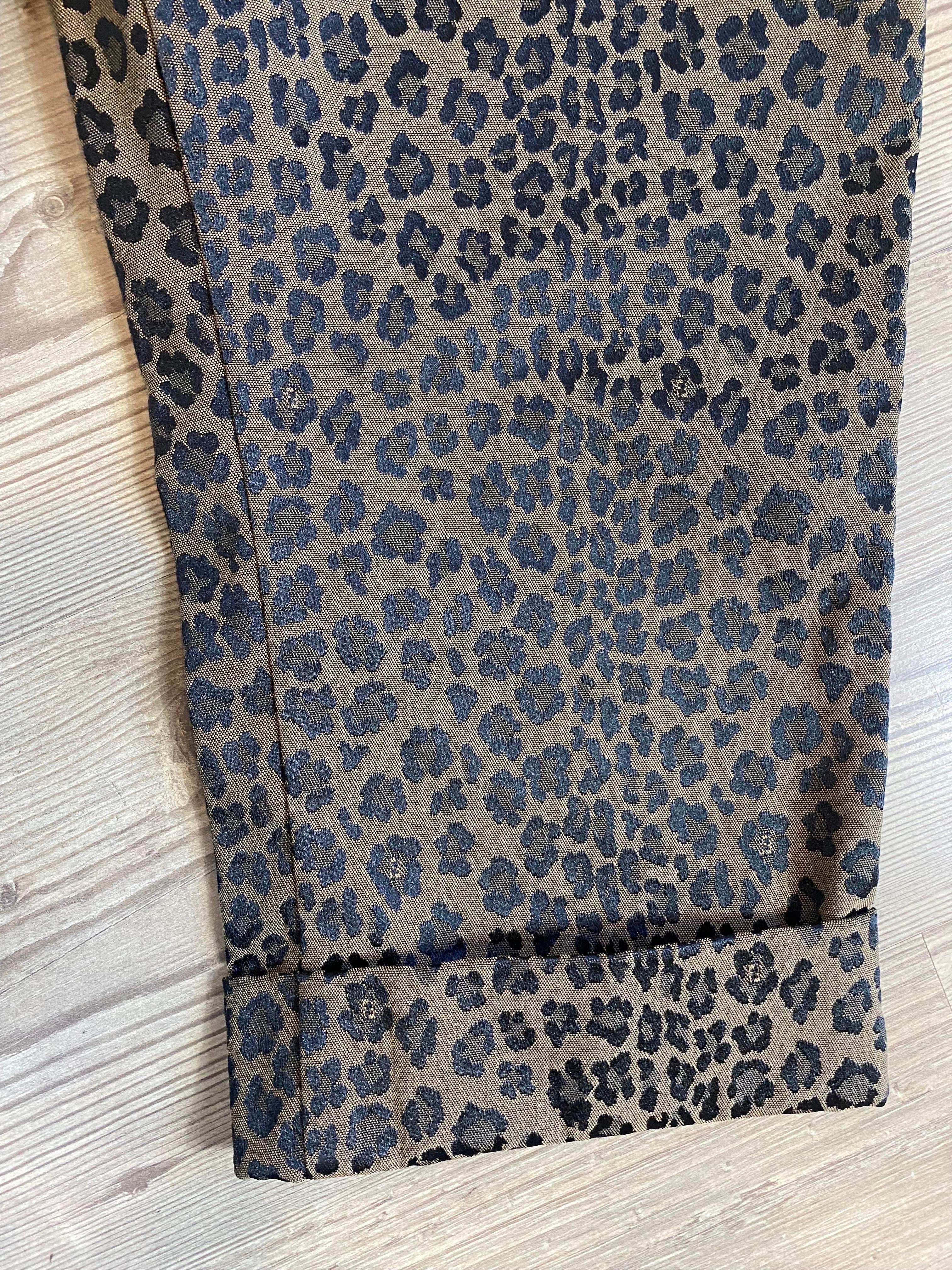 Fendi Jeans Pantaloni animalier in vendita 2