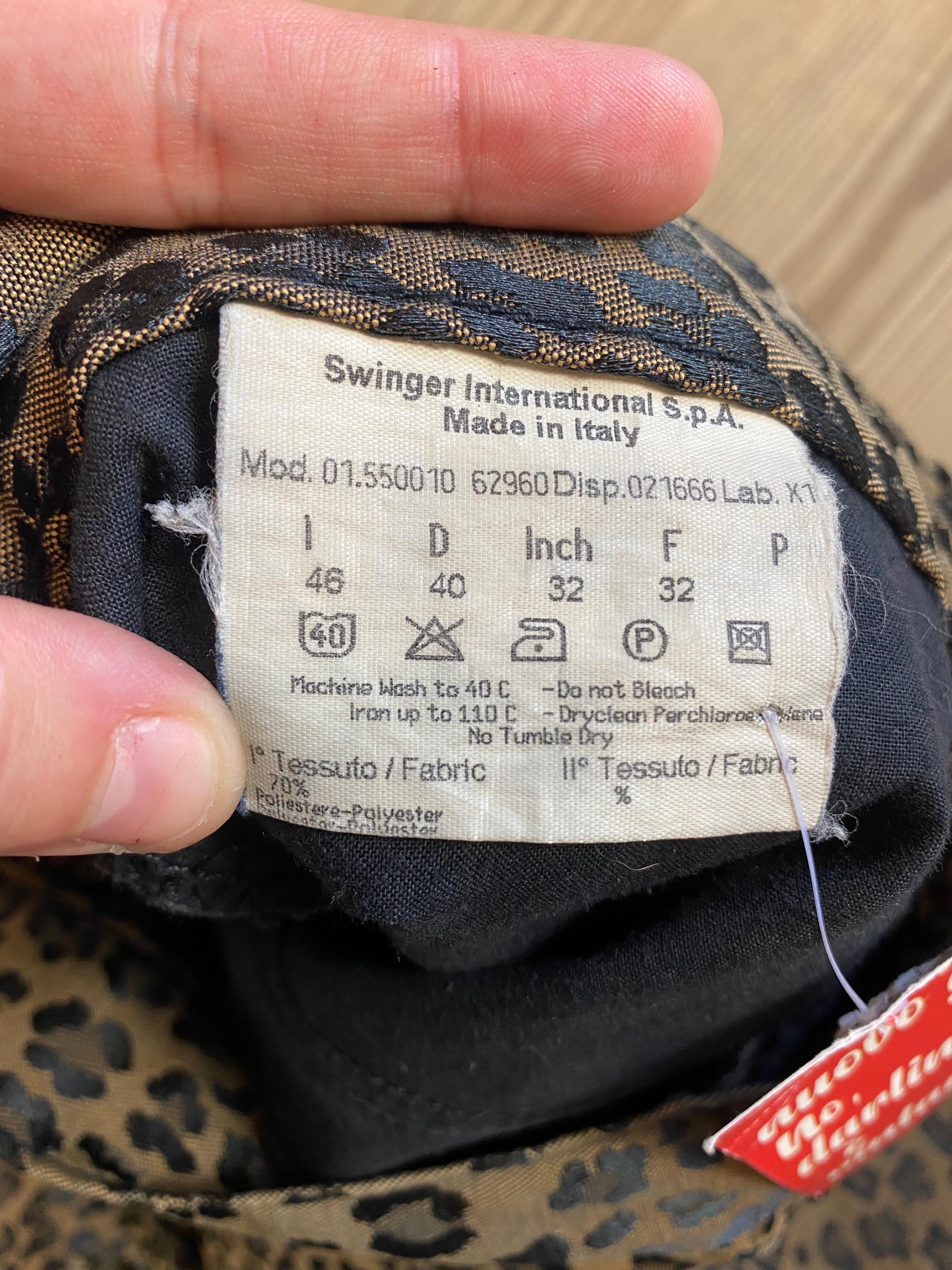 Fendi Jeans Pantaloni animalier in vendita 3