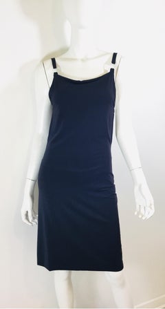 Fendi Jersey Dress with Lucite Detail Cutout Bodice