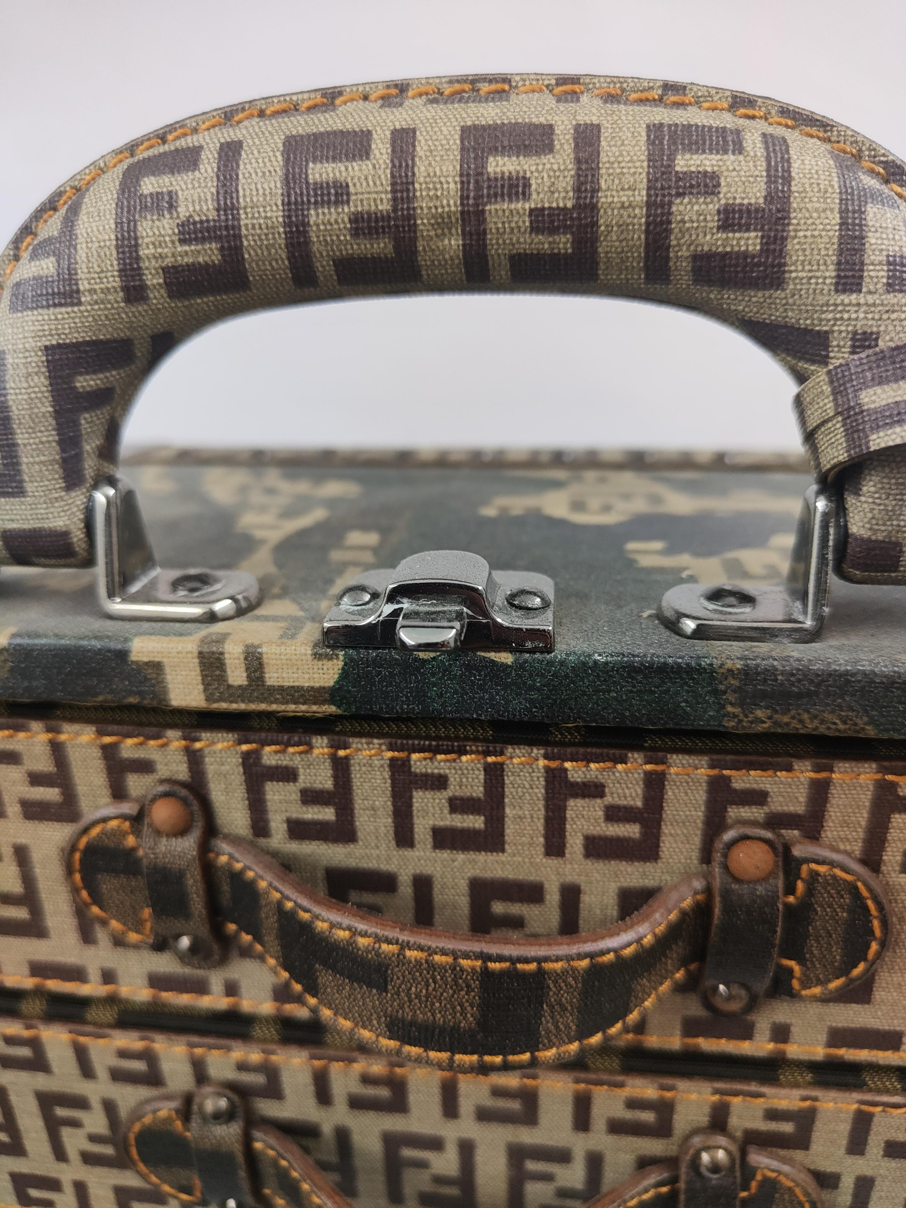 Fendi Jewelry Box in mono camouflage  For Sale 2