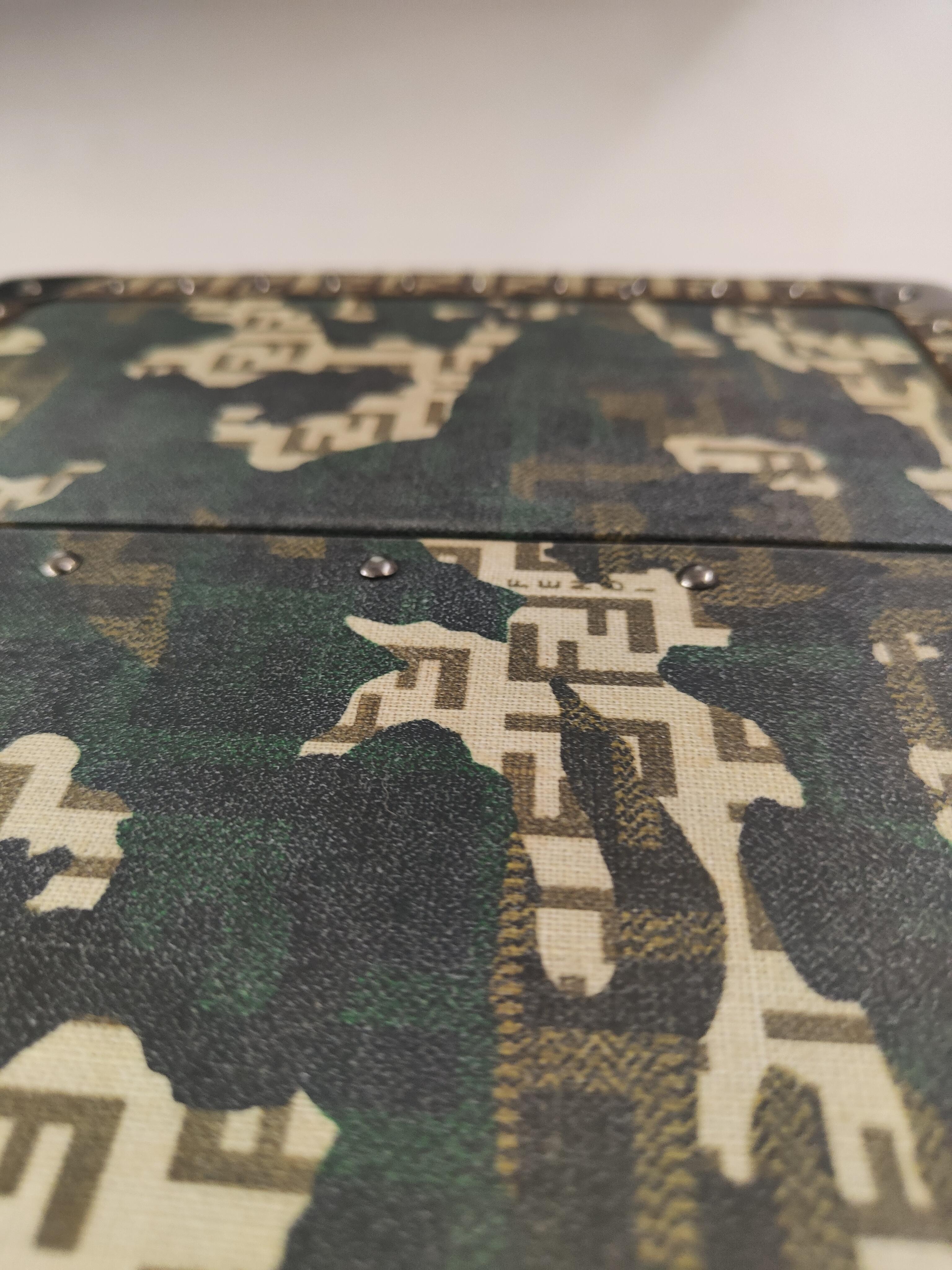 Fendi Jewelry Box in mono camouflage  For Sale 3