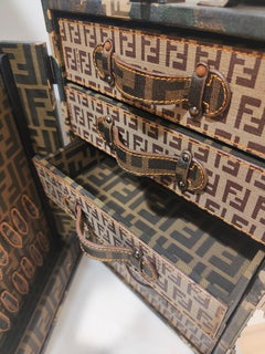 Fendi Jewelry Box in mono camouflage
