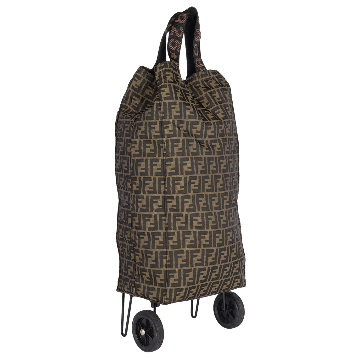 FENDI Jolly Zucca Traveler Shopping Bag Tote For Sale 1