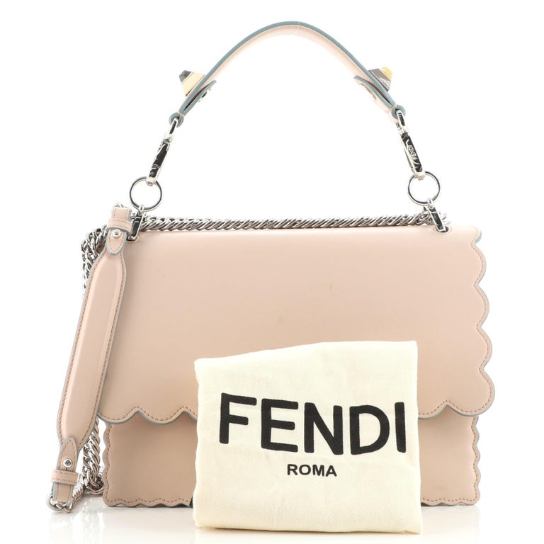 Fendi Kan I Bag Leather Medium at 1stDibs