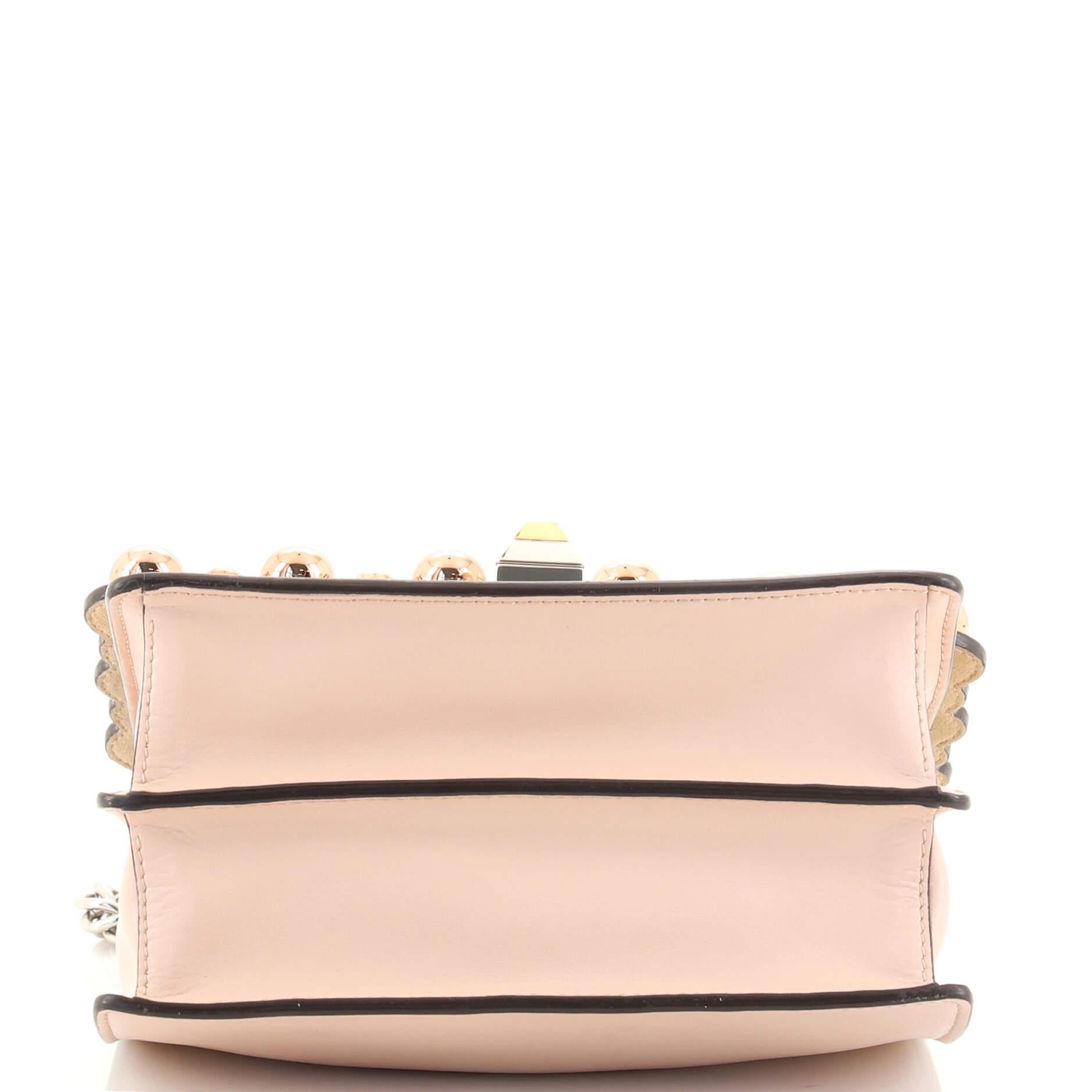 Fendi Kan I Bag Pearl Embellished Leather Small 1