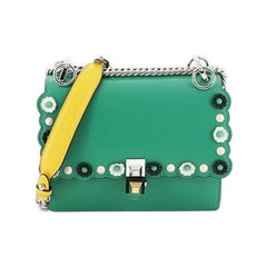 Fendi Kan I Bag Studded Leather Small