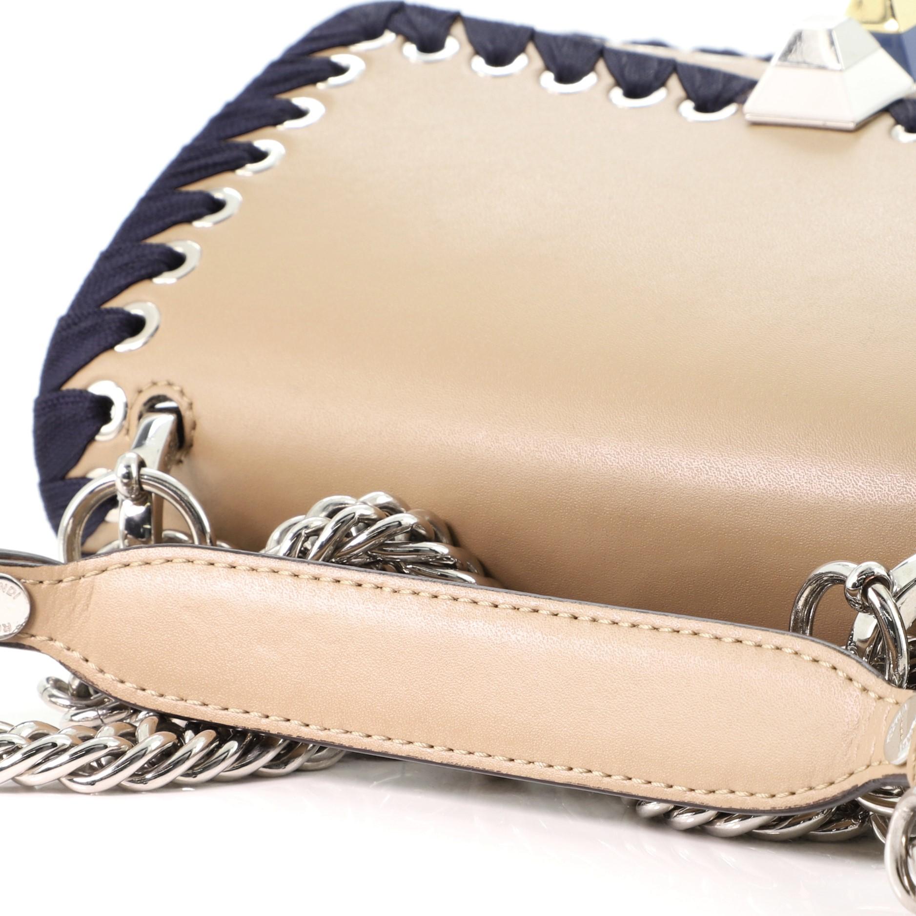Fendi Kan I Bag Whipstitch Leather Small 1