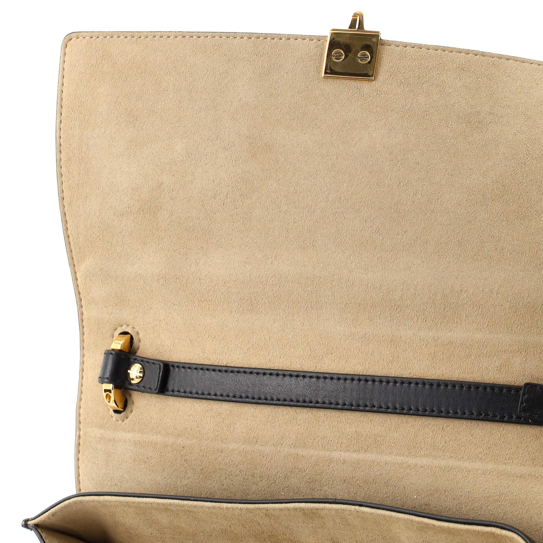 Fendi Kan I Tasche aus geprägtem Leder mit Zucca-Muster Medium 2