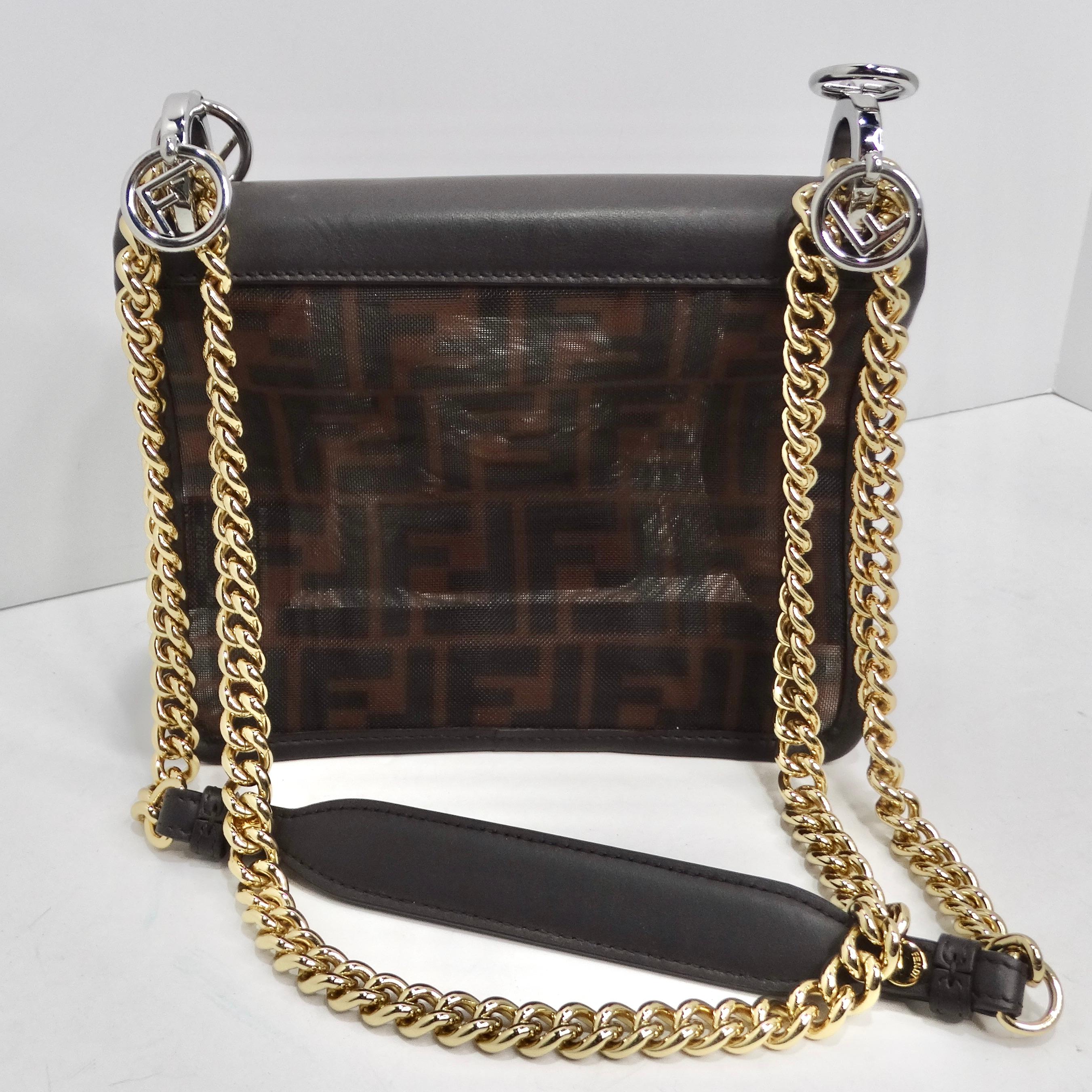 Fendi Kan I F Chain Shoulder Bag For Sale 7
