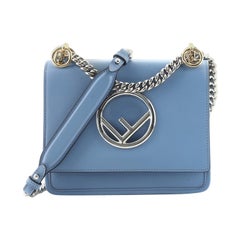 Fendi Kan I F Shoulder Bag Leather Small