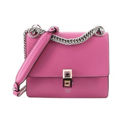 Fendi Kan I F Shoulder Bag Leather Small