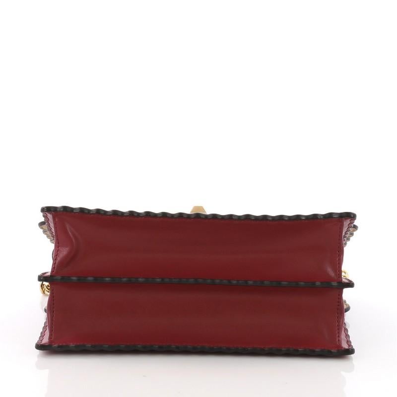 Women's Fendi Kan I Handbag Leather Medium