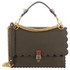 Fendi Kan I Handbag Leather Medium